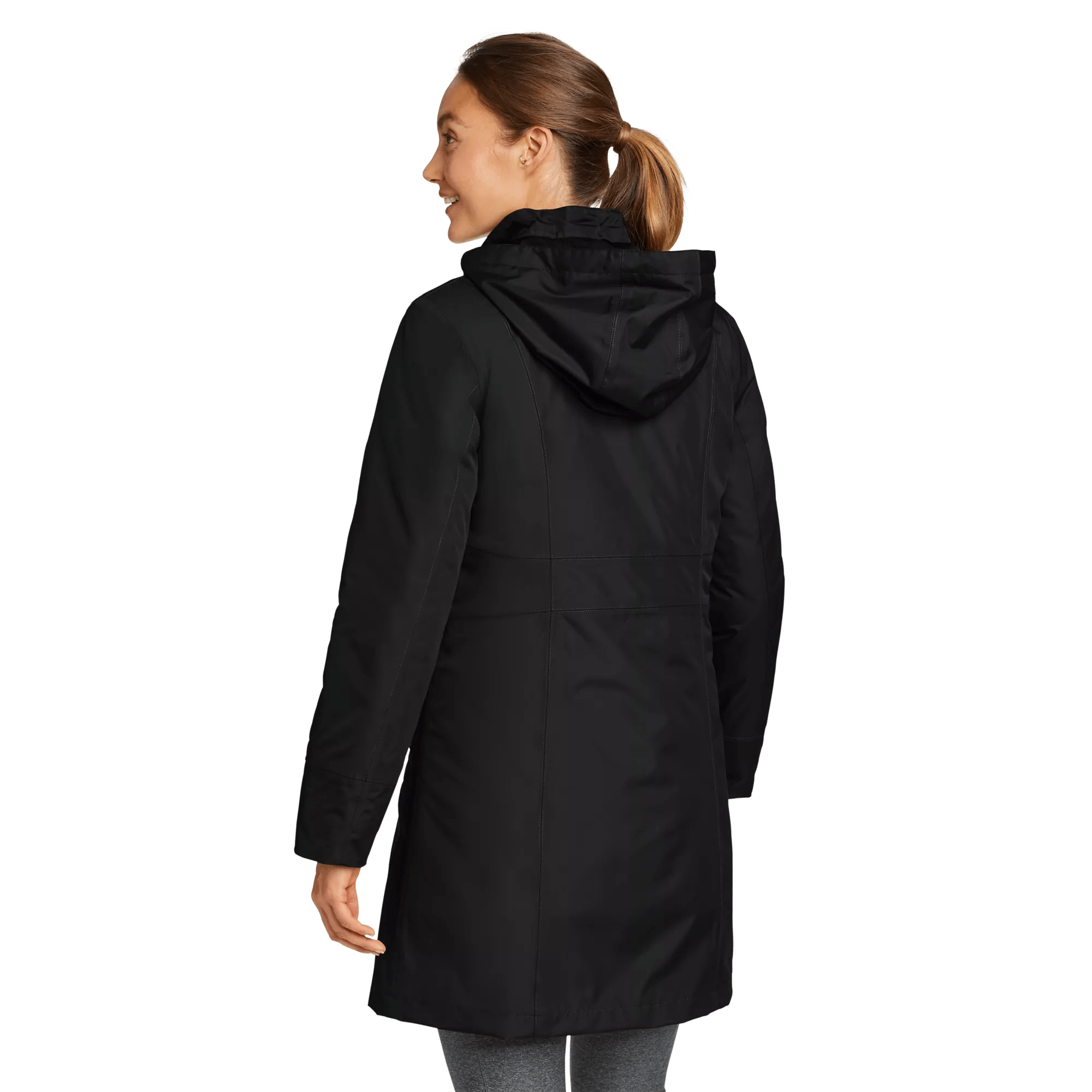 Eddie Bauer Girl On The Go Insulated Trench Coat Hamilton Place