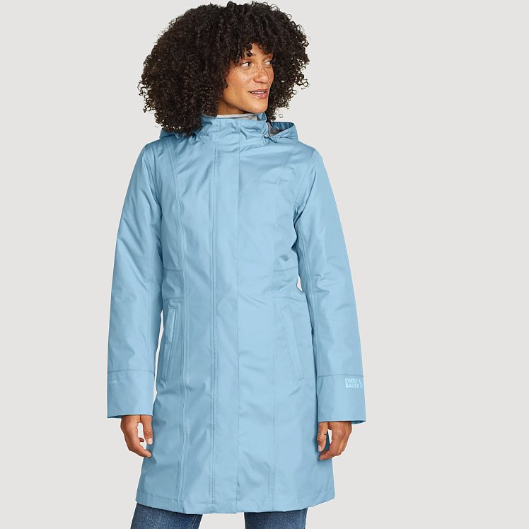 Women's Girl on the Go® Insulated Waterproof Trench Coat