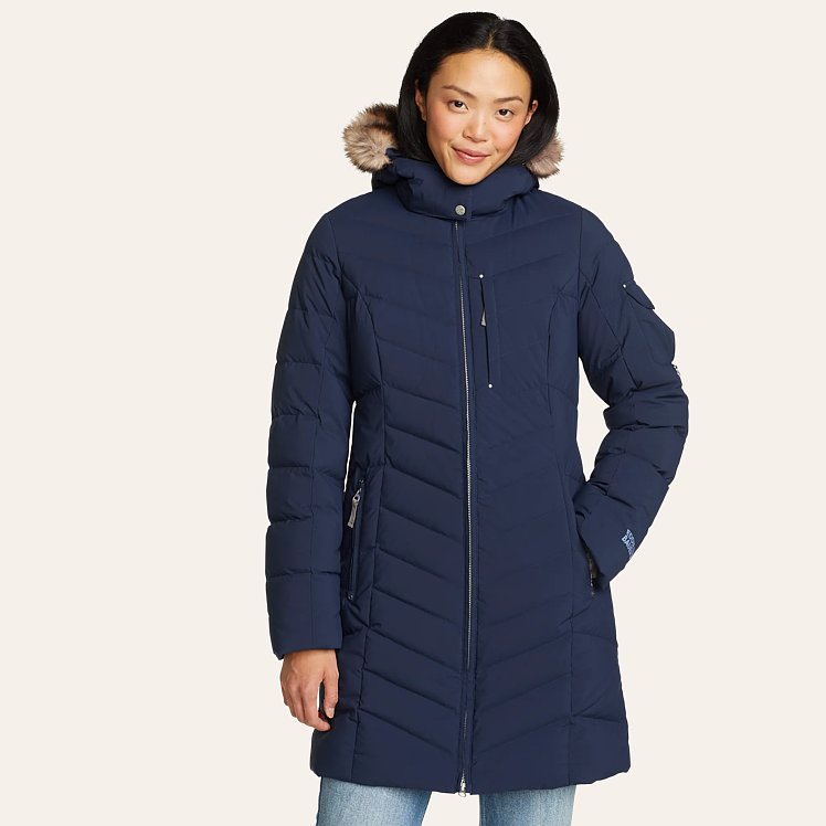 Eddie Bauer Women s Winter Coat Sun Valley Down Parka Puffer Jacket Brook XL Shop Gifts for Her