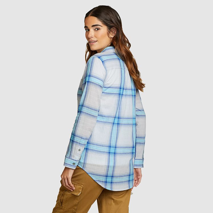 Eddie bauer boyfriend tunic sweatshirt sale