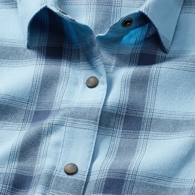 Women's Fremont Snap-front Flannel Tunic | Eddie Bauer