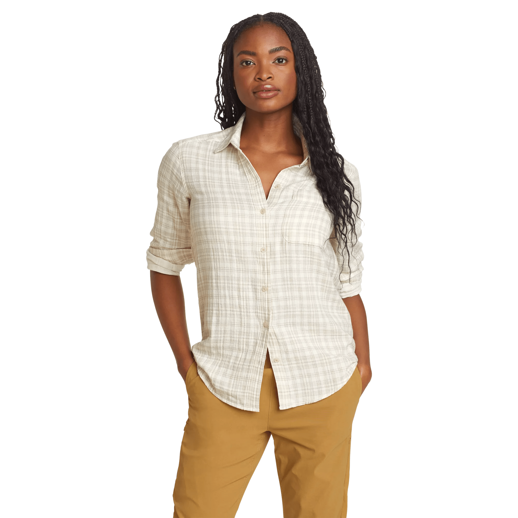 Carry-On Long-Sleeve Button-Down Shirt