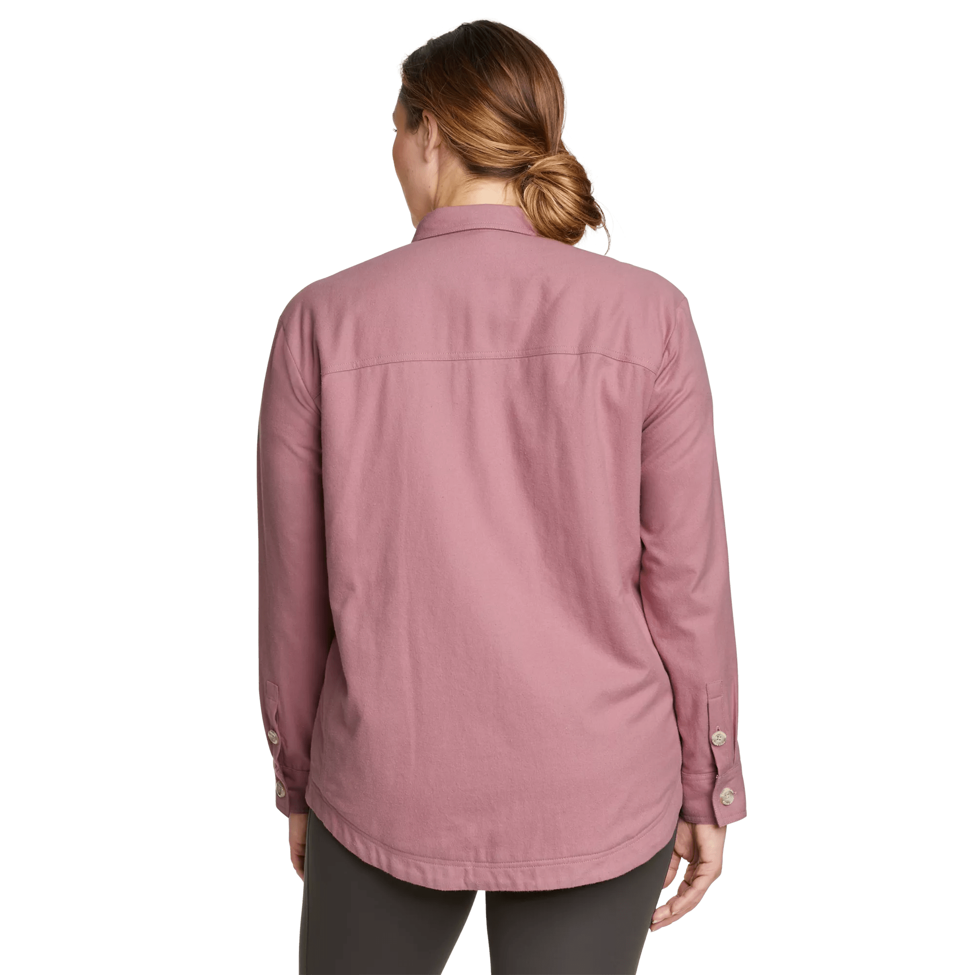 Eddie's Fleece-Lined Shirt Jacket