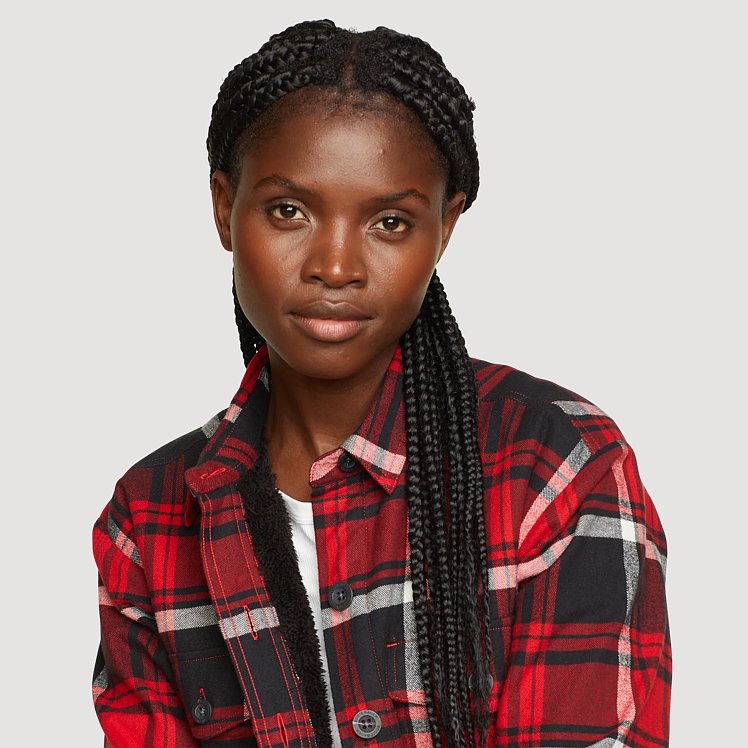 Women's Eddie's Fleece-Lined Shirt Jacket