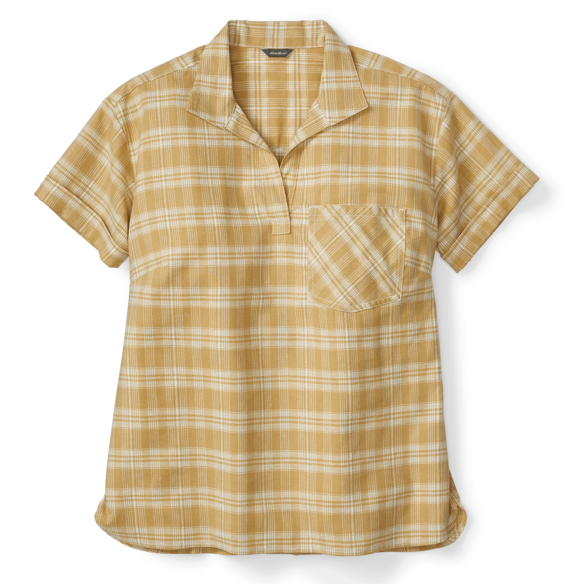 Durable Hemp Short-Sleeve Shirt