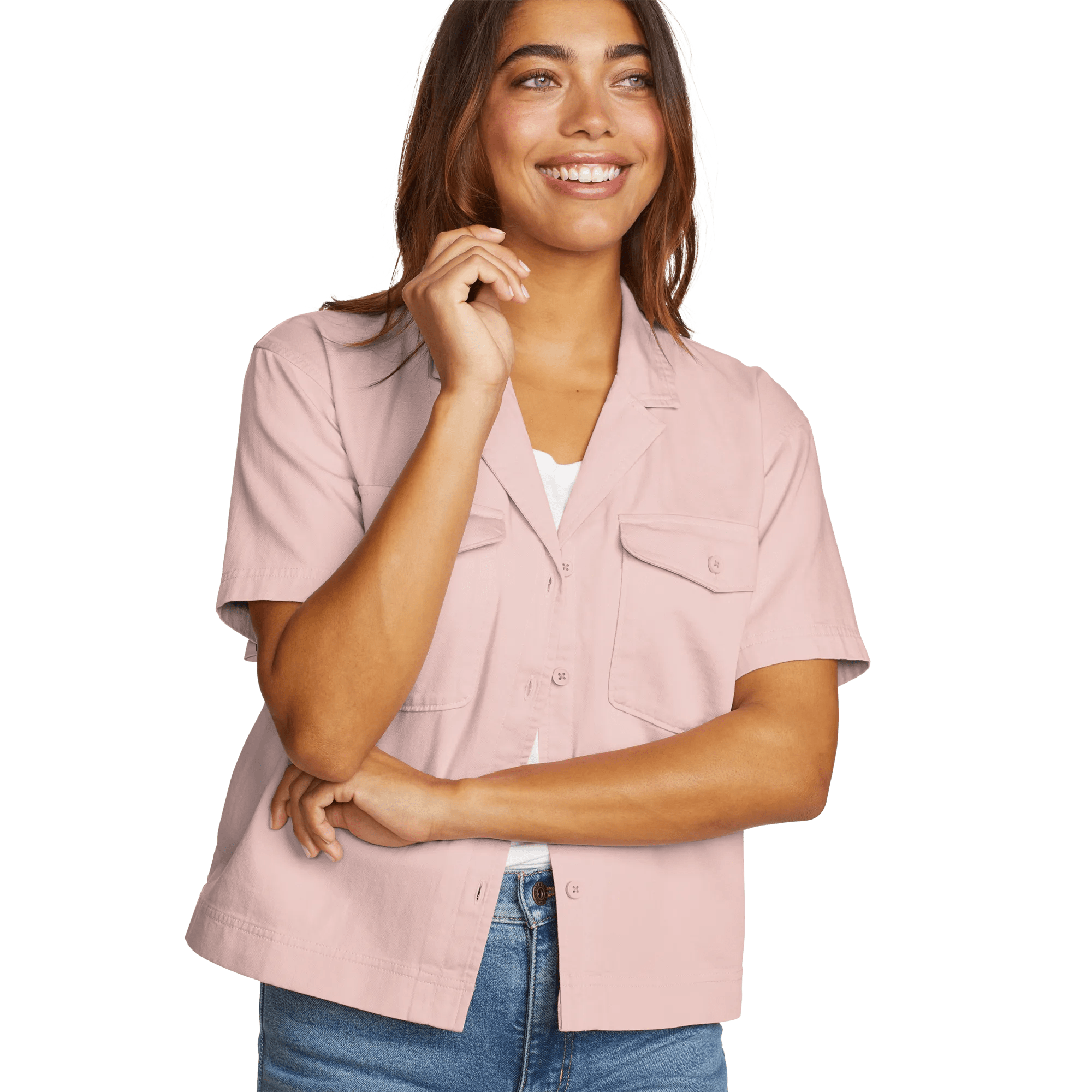 Everyday Cotton Short-Sleeve Shirt