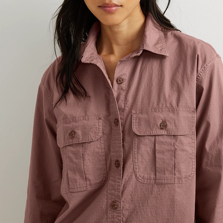 Women's Cotton Ripstop Utility Shirt