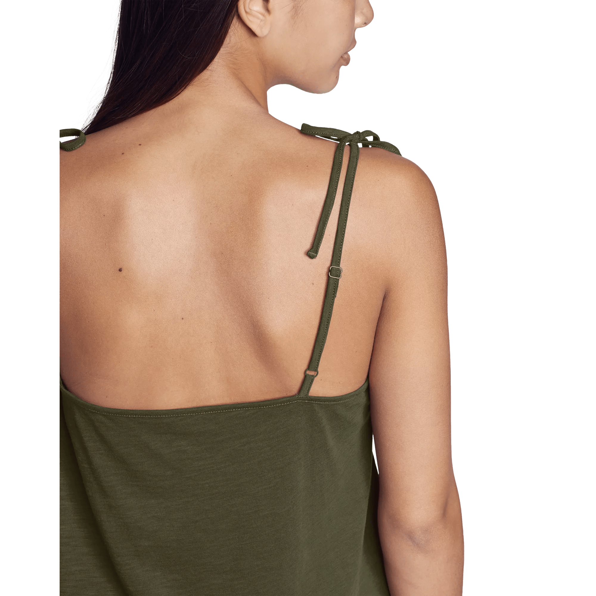 Gate Check Tie-Strap Tank Top - Solid