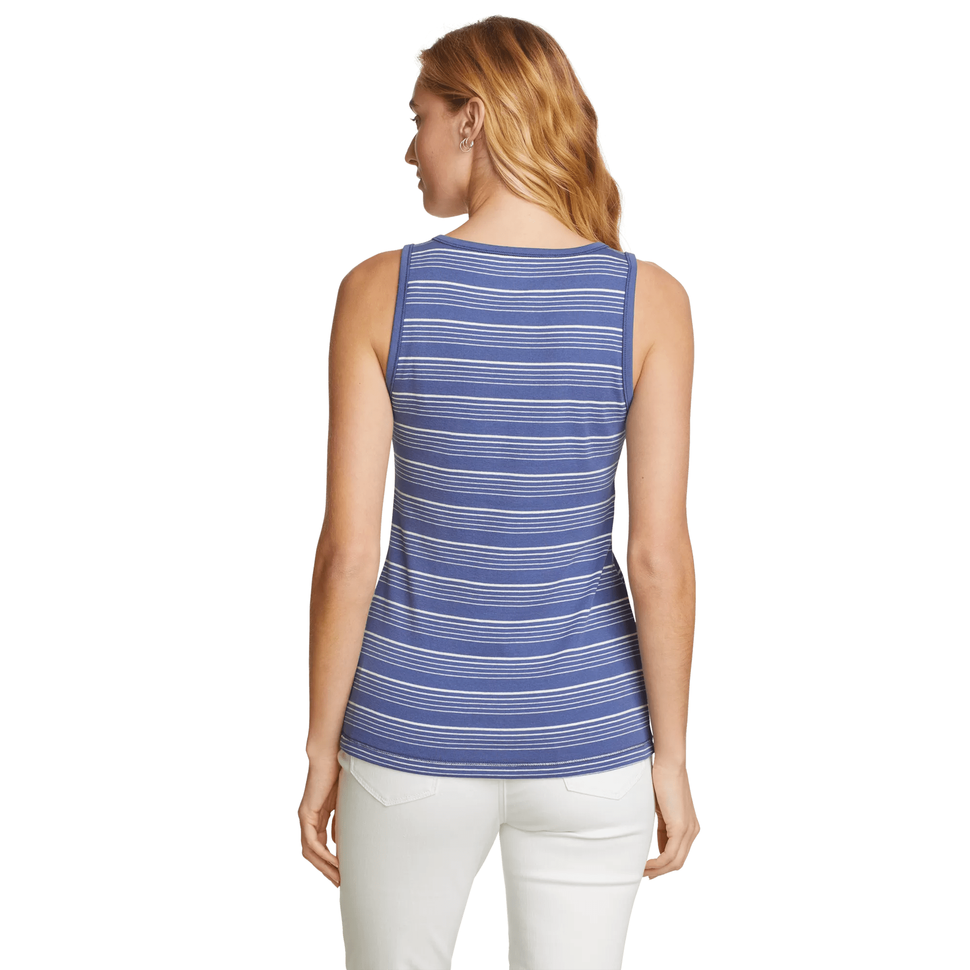 Favorite V-Neck Tank- Stripe