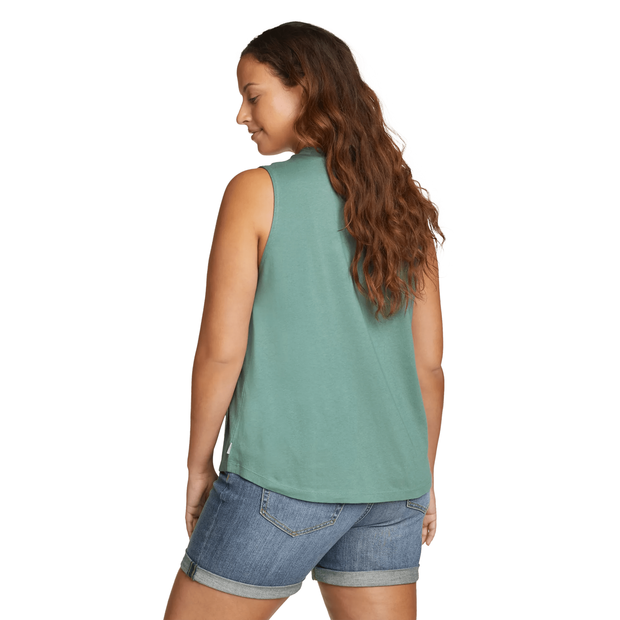 Everyday Essentials Sleeveless Mock Neck Tank