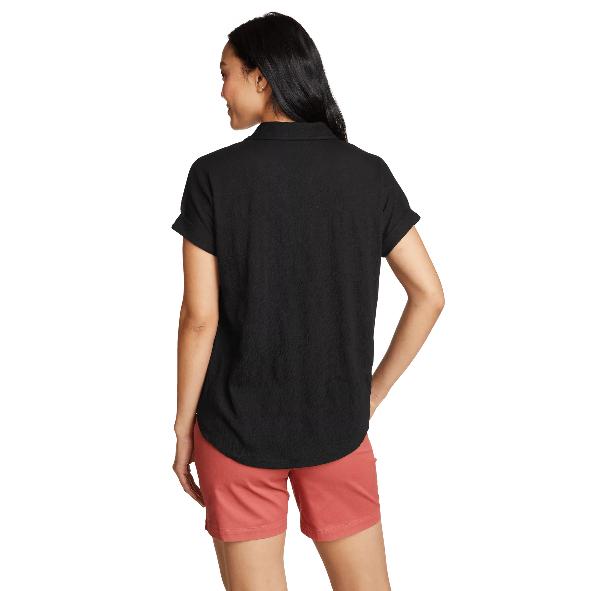 Thistle Textured Collared T-Shirt