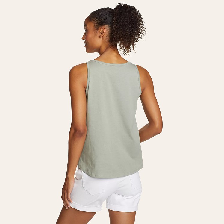 Women's Idyllic Lace Swing Tank Top | Eddie Bauer
