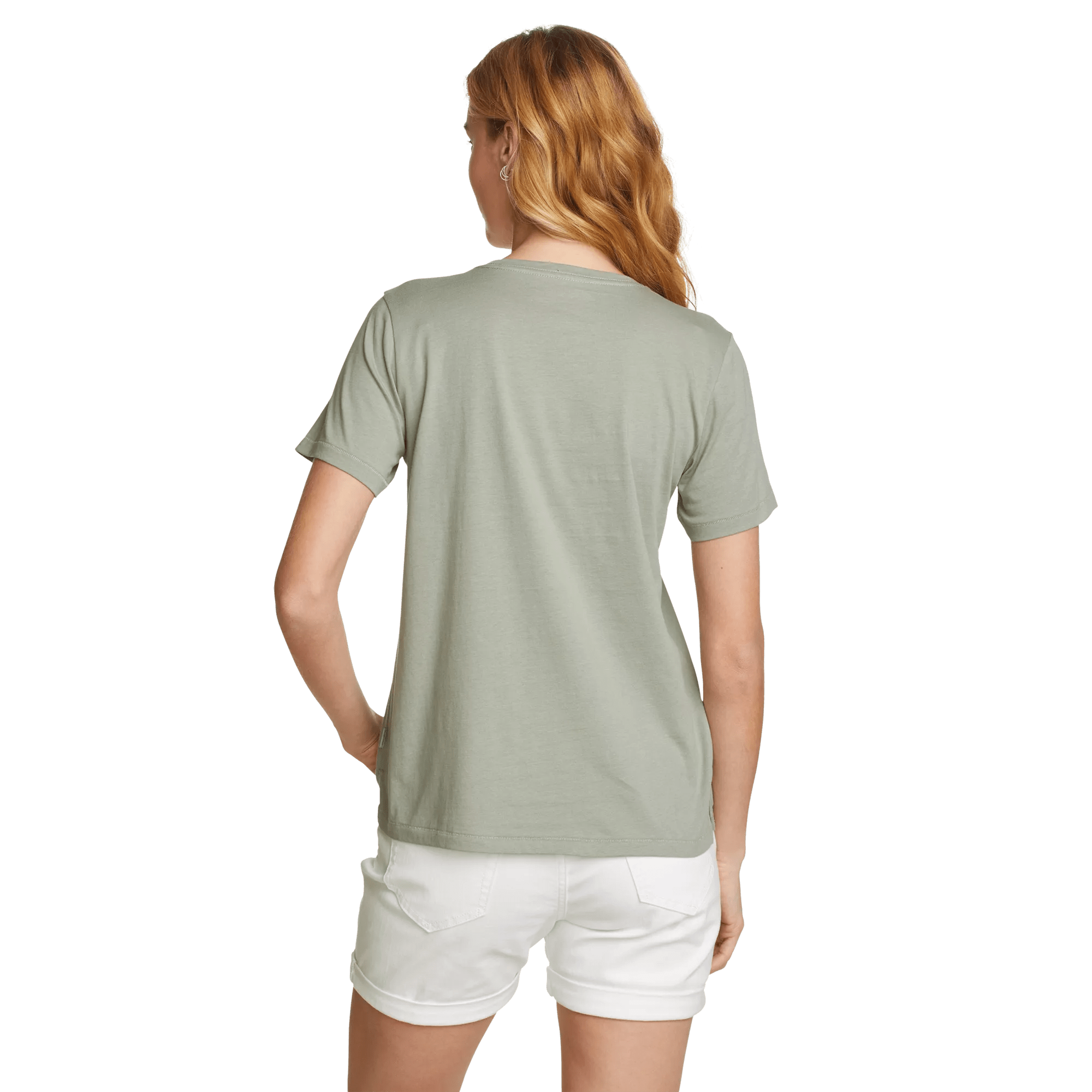 Everyday Essentials Embroidered Pocket T-Shirt