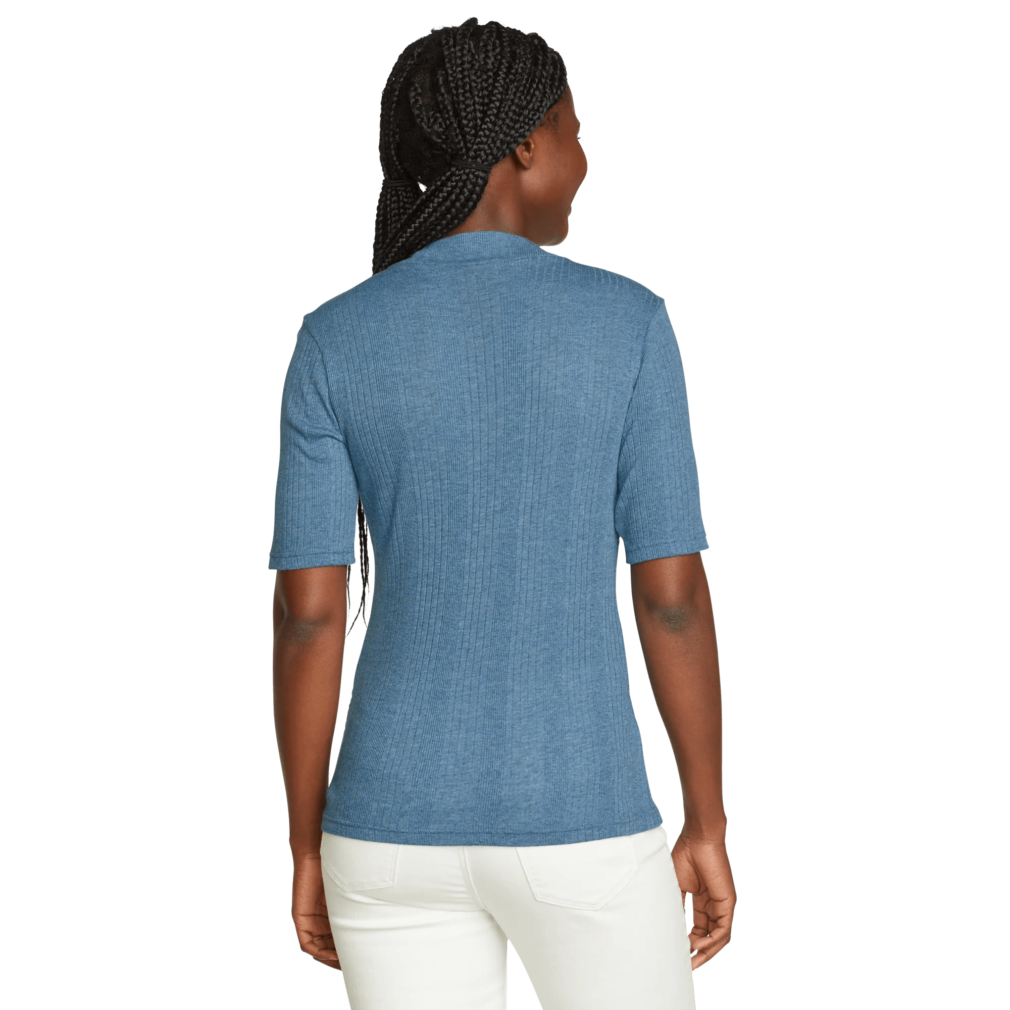 Riverbend Ribbed Short-Sleeve T-Shirt