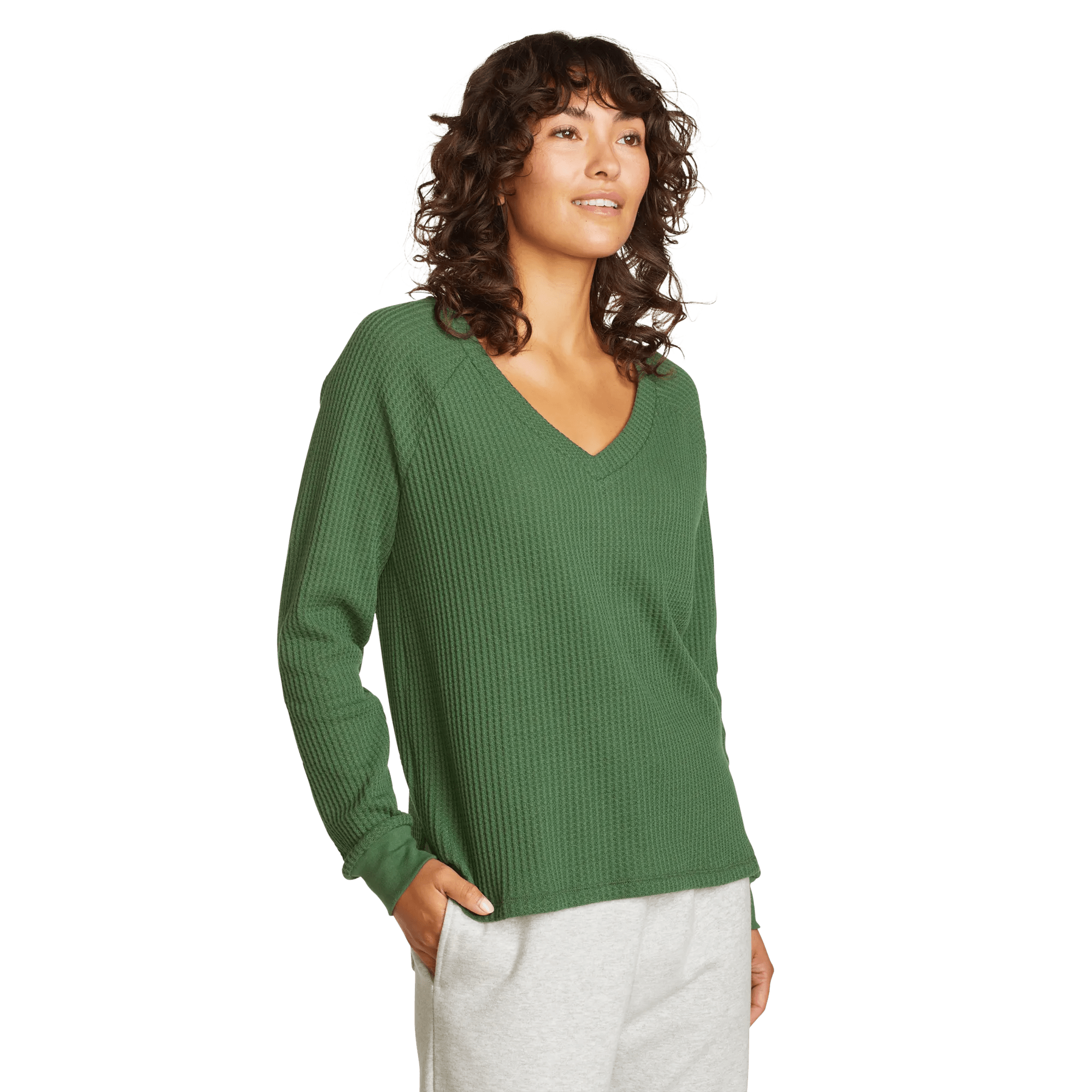 Hilltop Thermal V-Neck