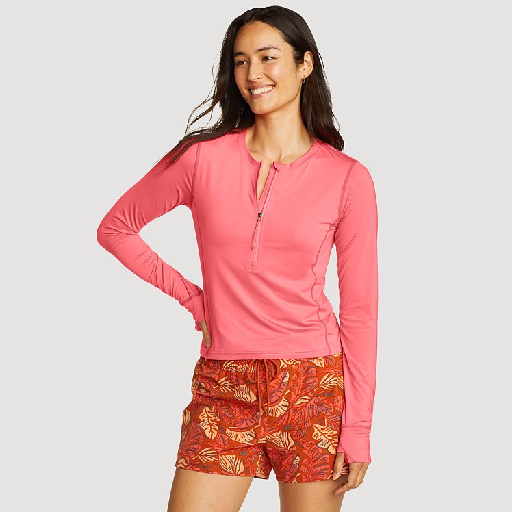 Women's Amphib Rashguard 1/4-Zip Top