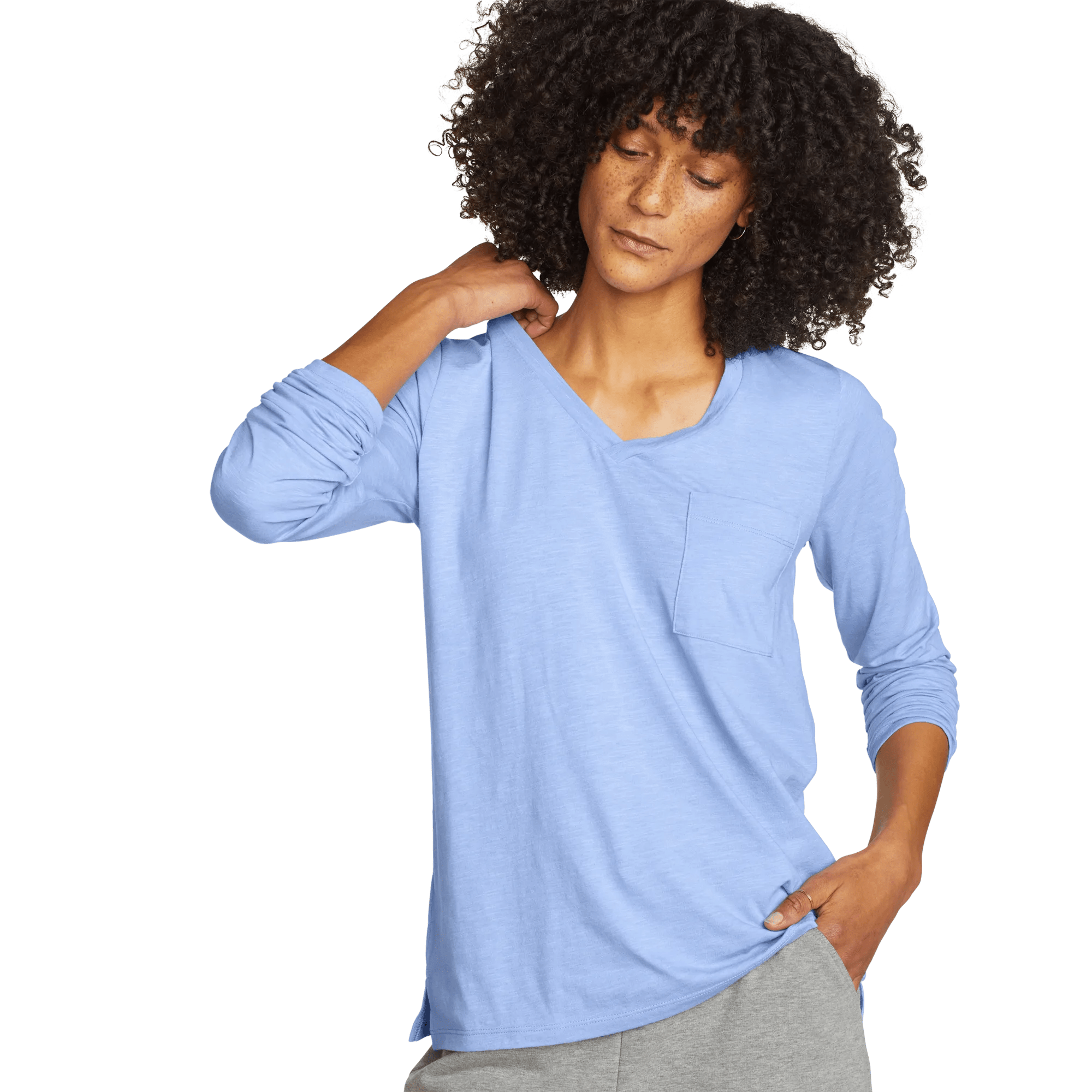 Tryout Long-Sleeve V-Neck T-Shirt