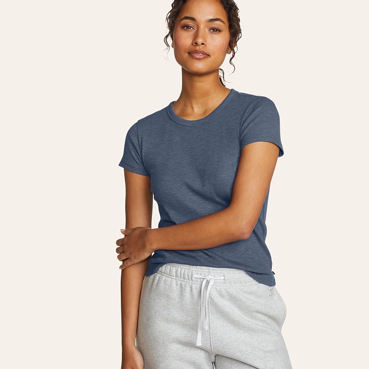 Women's Infinity Slub Short-Sleeve T-Shirt
