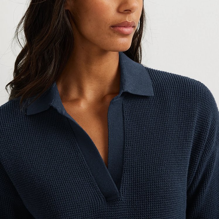 Women's Signature Johnny Collar Sweater