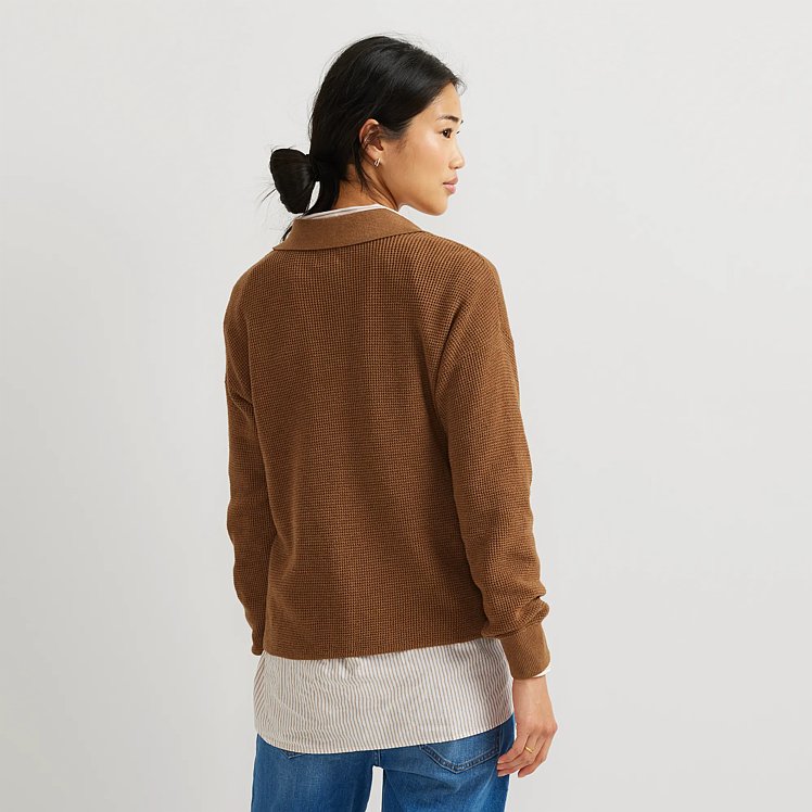 Women's Signature Johnny Collar Sweater