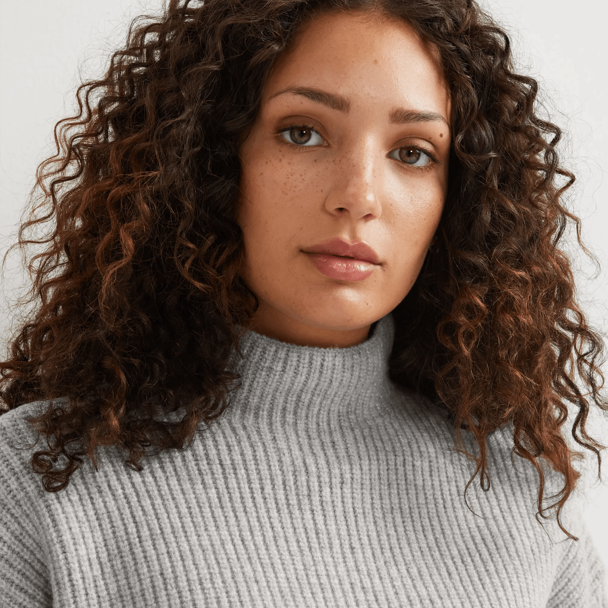 Alpine Route Scrunch Neck Sweater