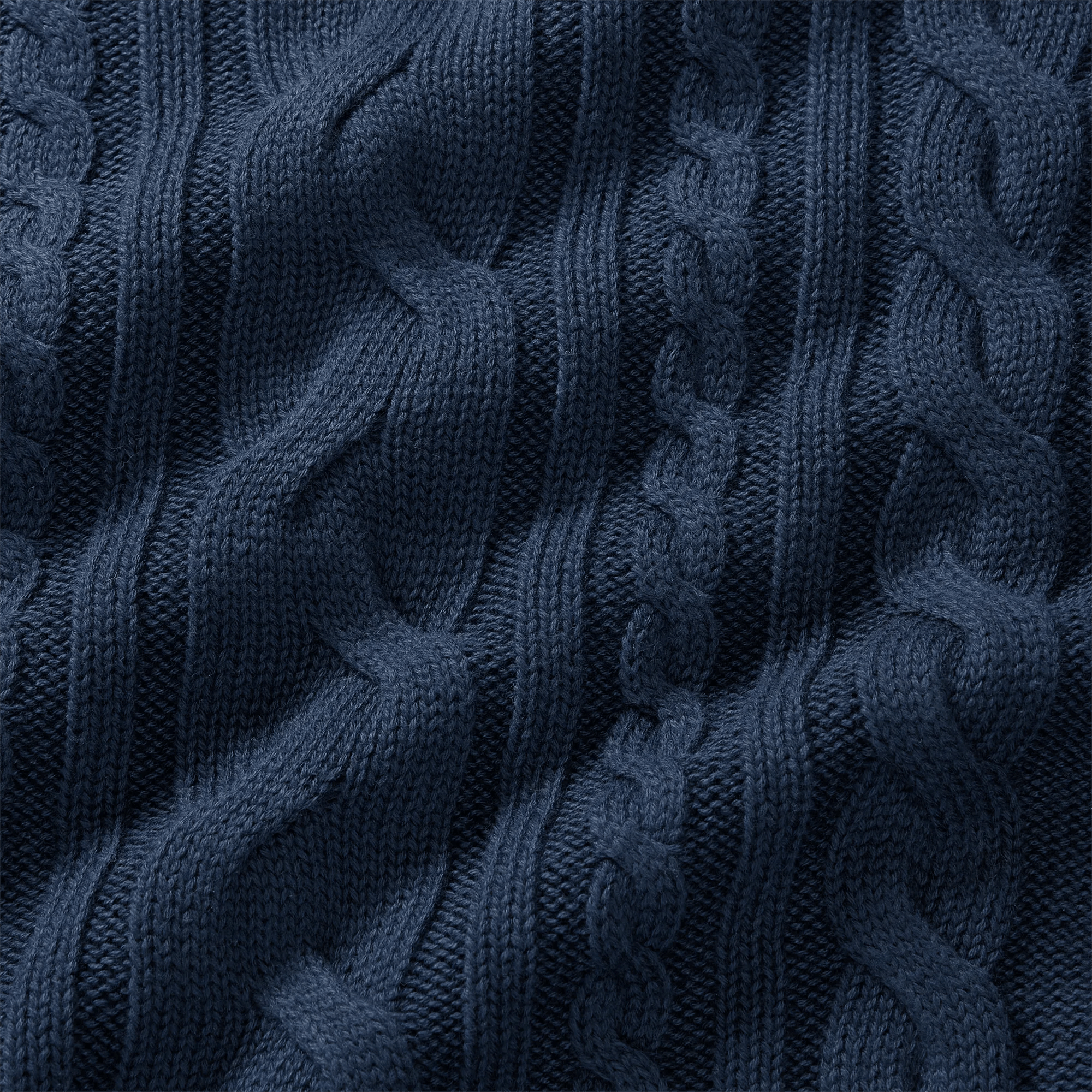 Classic Cable Crew Sweater