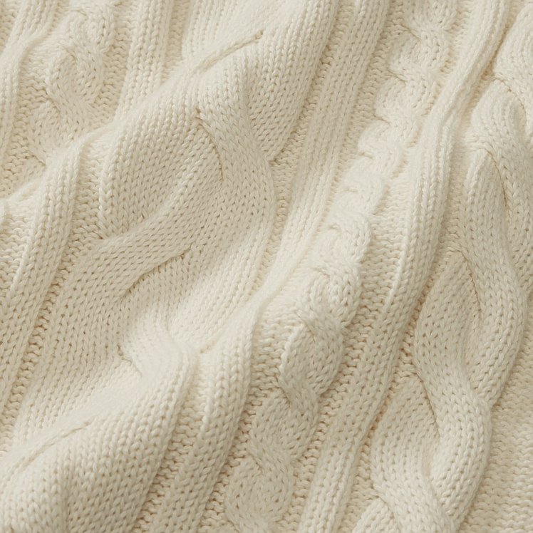 Women's Classic Cable Crew Sweater