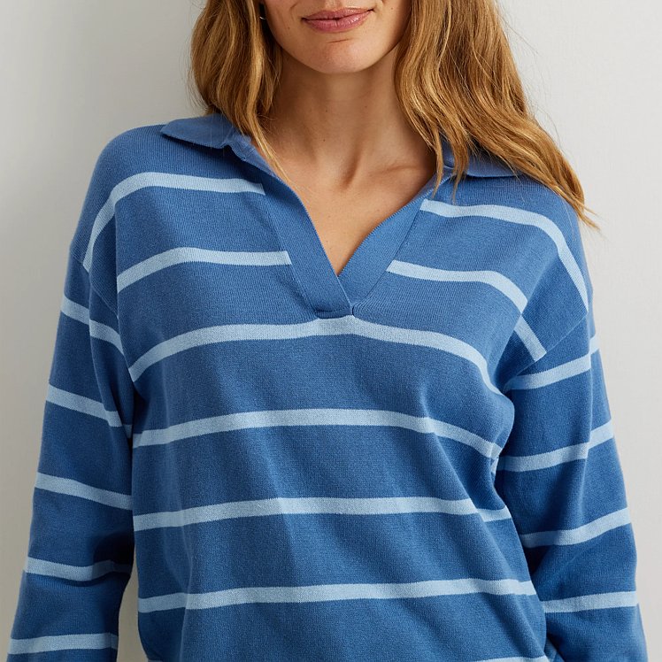 Women's Everyday Johnny Collar Sweater