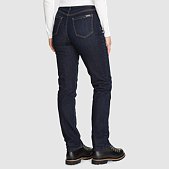 Women's Voyager Fleece-lined High-rise Jeans - Slightly Curvy Slim Straight