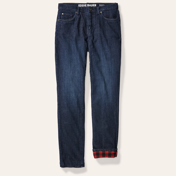 Eddie bauer flannel fashion jeans