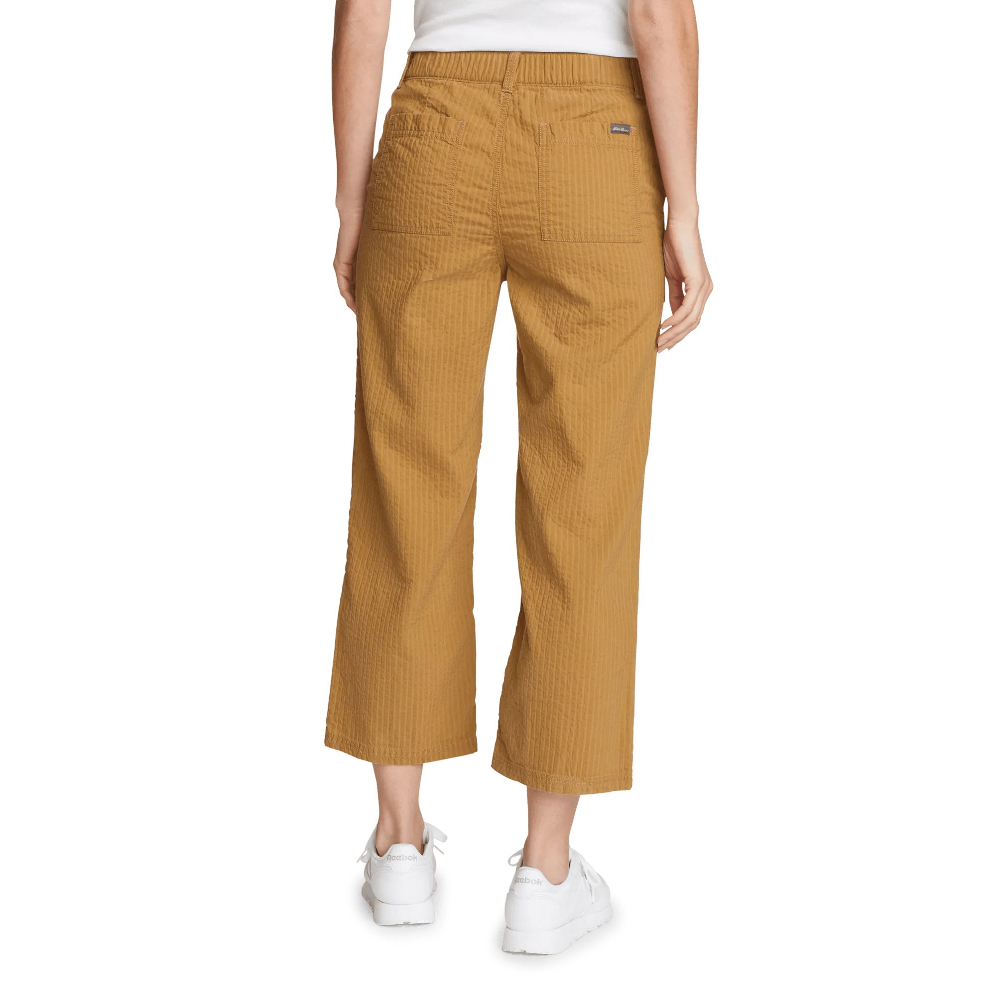 Cropped Dobby Stripe Pants