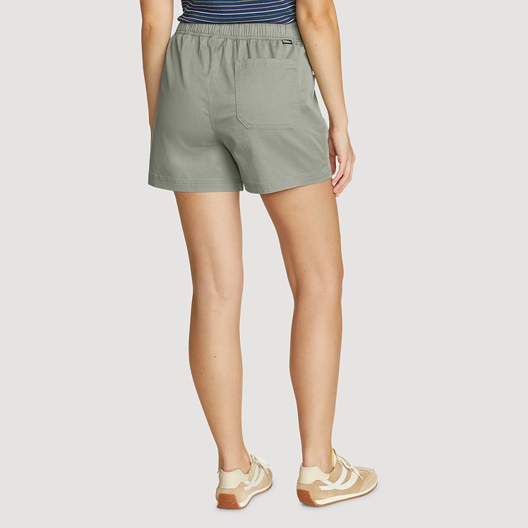 Women's Washed Cotton Shorts