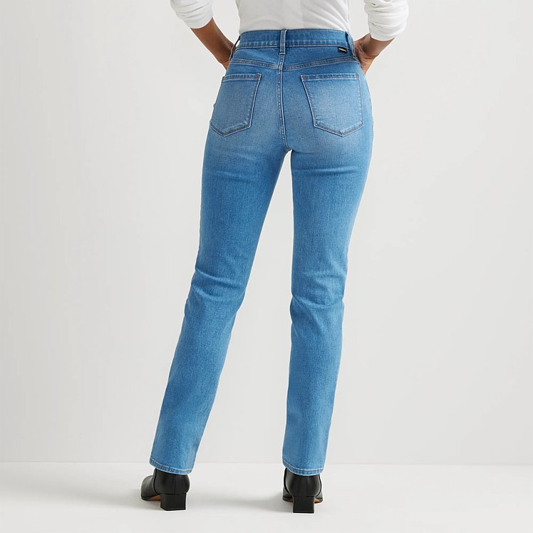 Women's Venture Stretch Straight Leg Jeans 