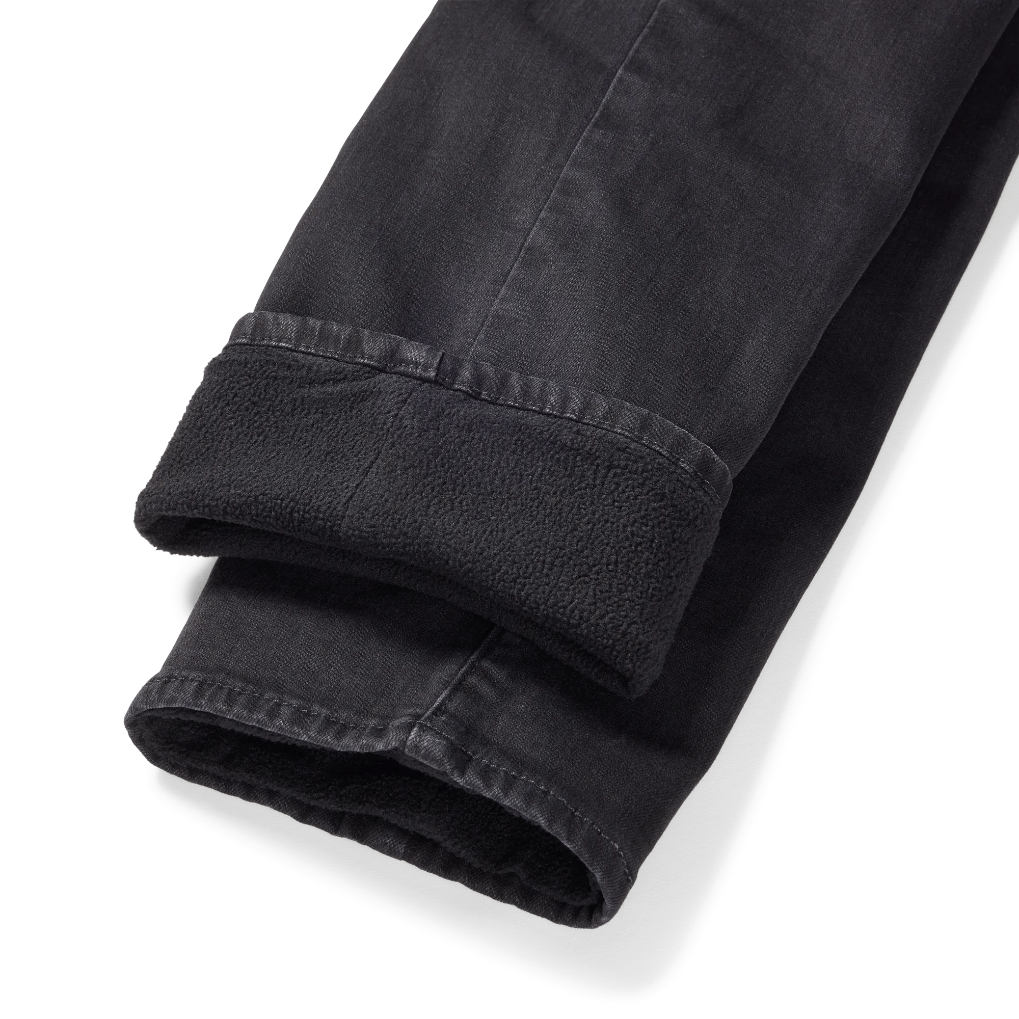 Venture Stretch Fleece-Lined Slim Straight Leg Jeans
