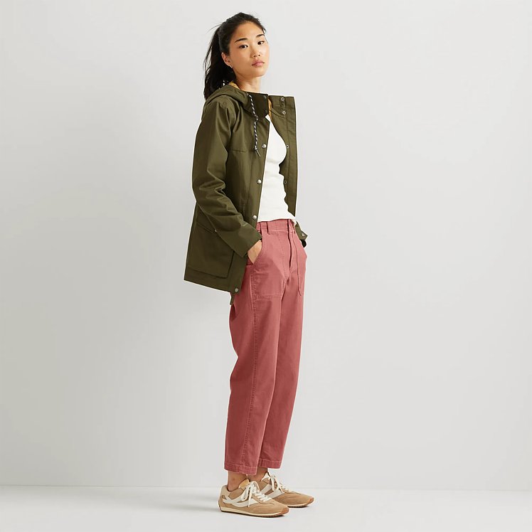 Women's Utility Canvas Kick Crop 