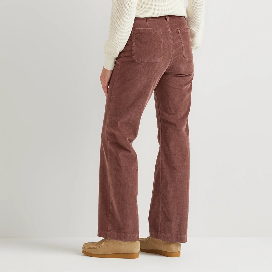 Women's True Icon Stretch Straight Leg Corduroy Pants