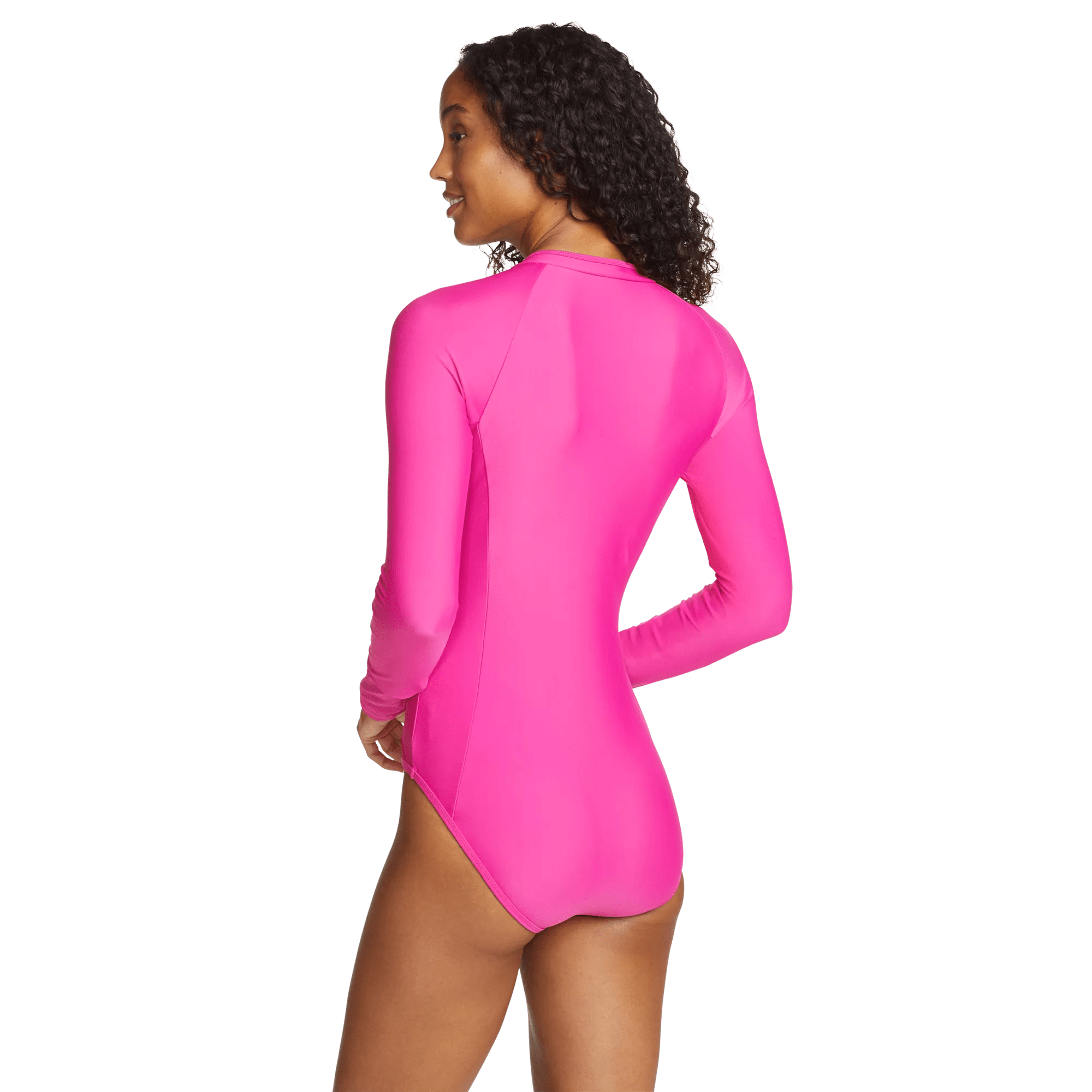 Long-Sleeve One-Piece Swimsuit