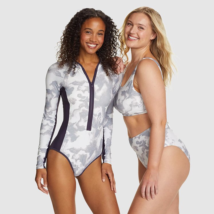 Women s Long Sleeve One Piece Swimsuit