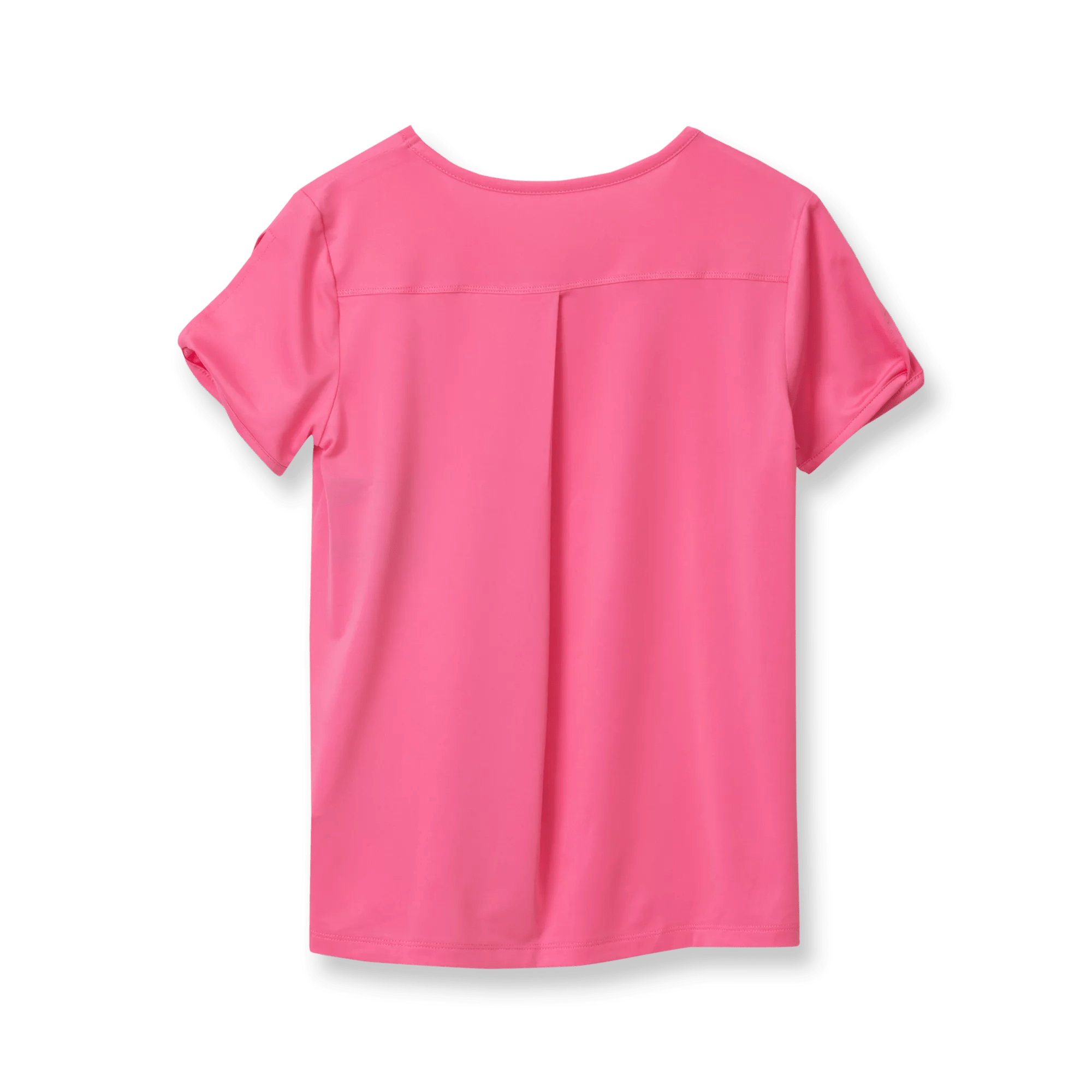 Trail Pleated-Back Short-Sleeve Shirt