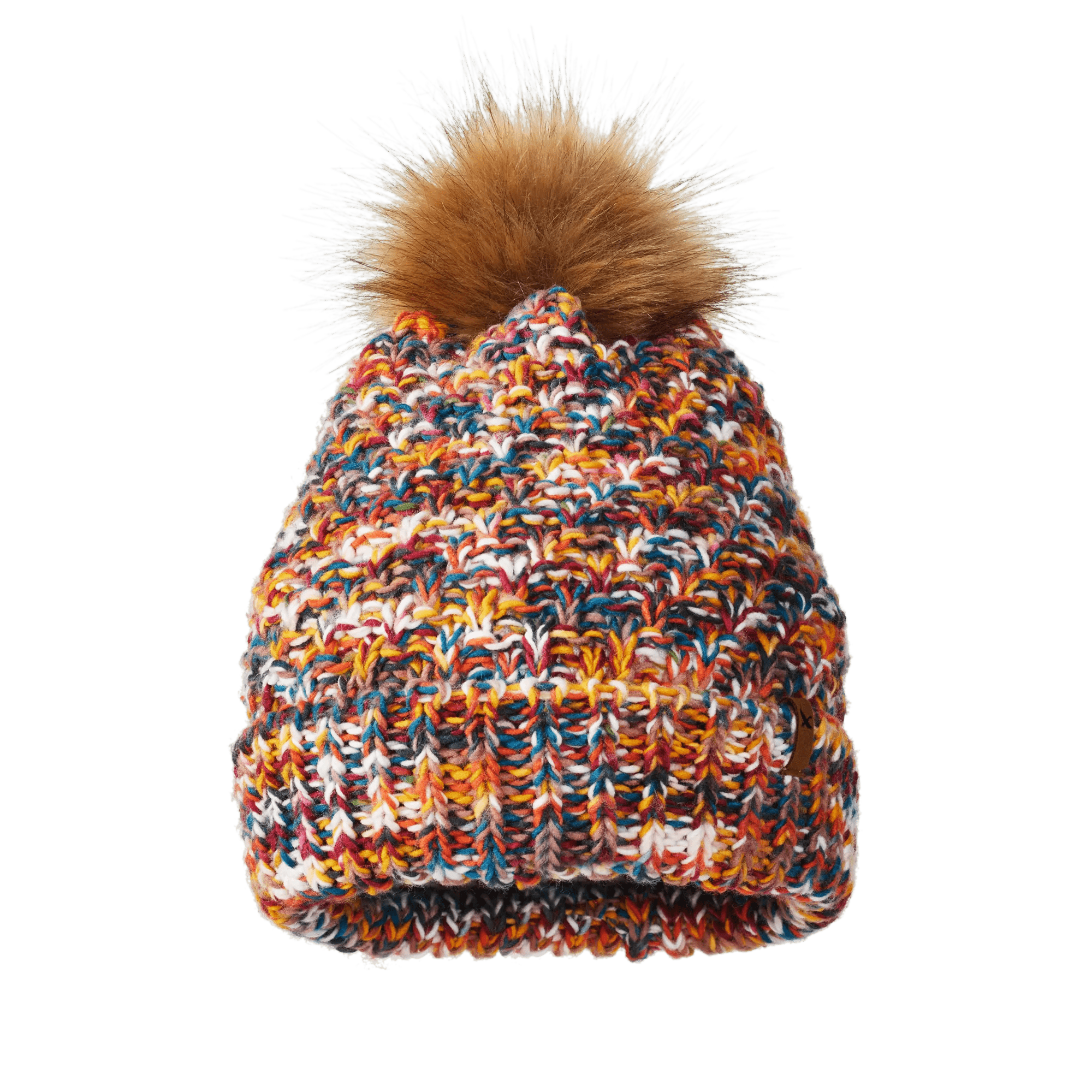 Cabin Faux Fur Pom Beanie