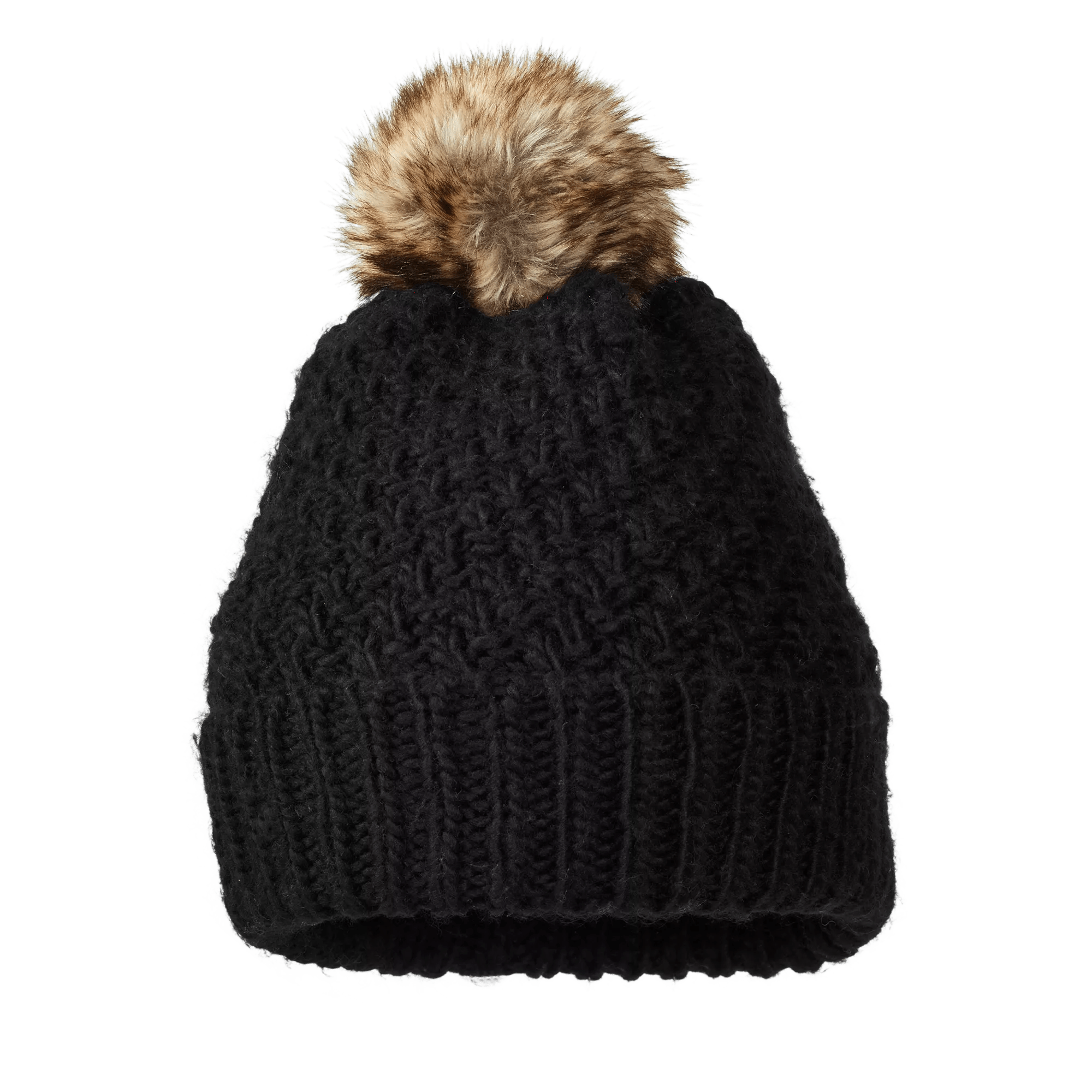 Cabin Faux Fur Pom Beanie