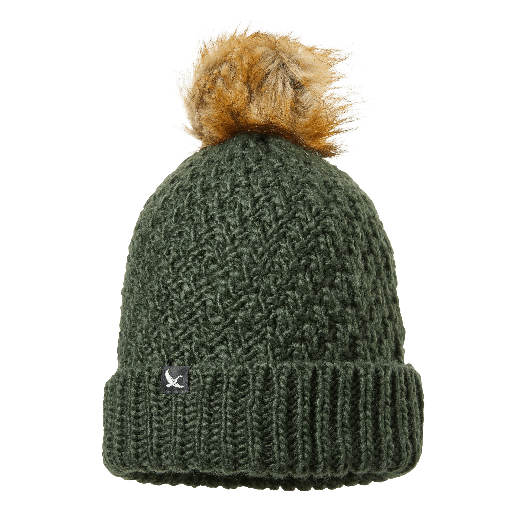 Cabin Faux Fur Pom Beanie