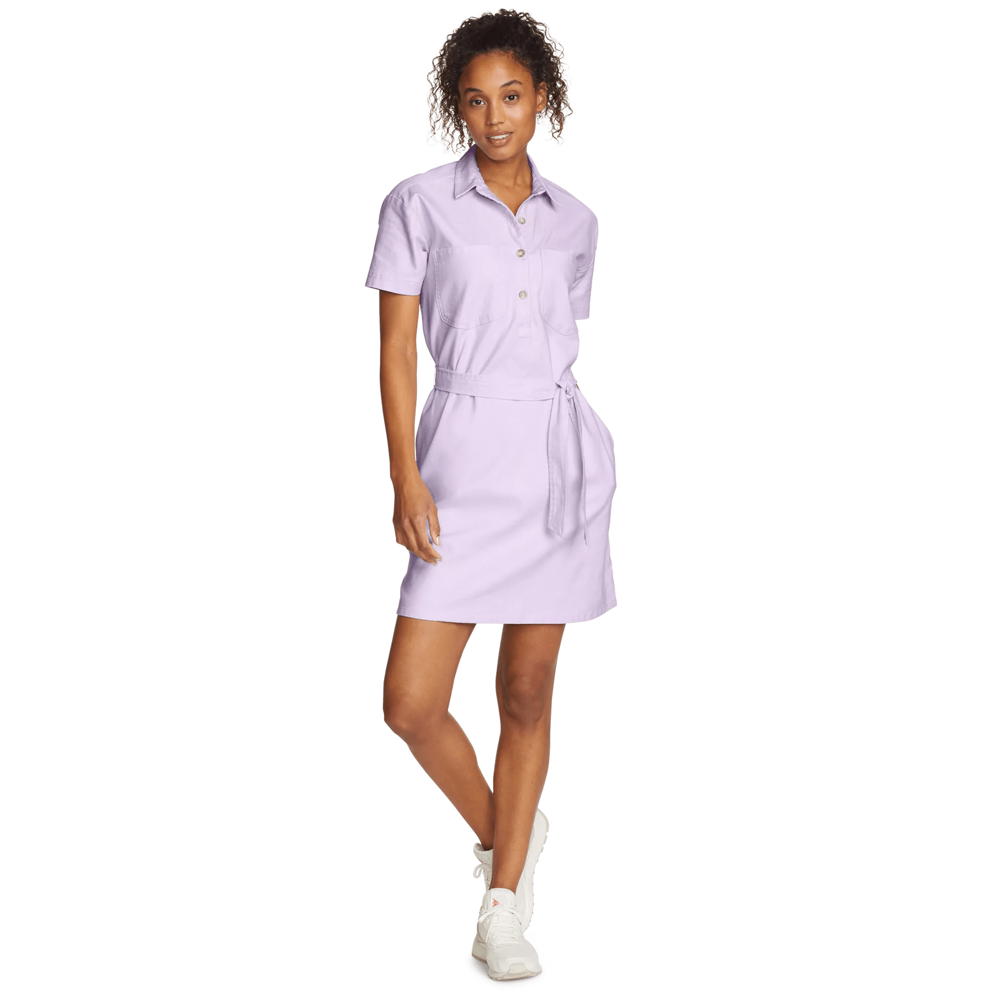 EB Hemplify Utility Short-Sleeve Dress