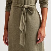 Women's Soft Knit Midi Dress