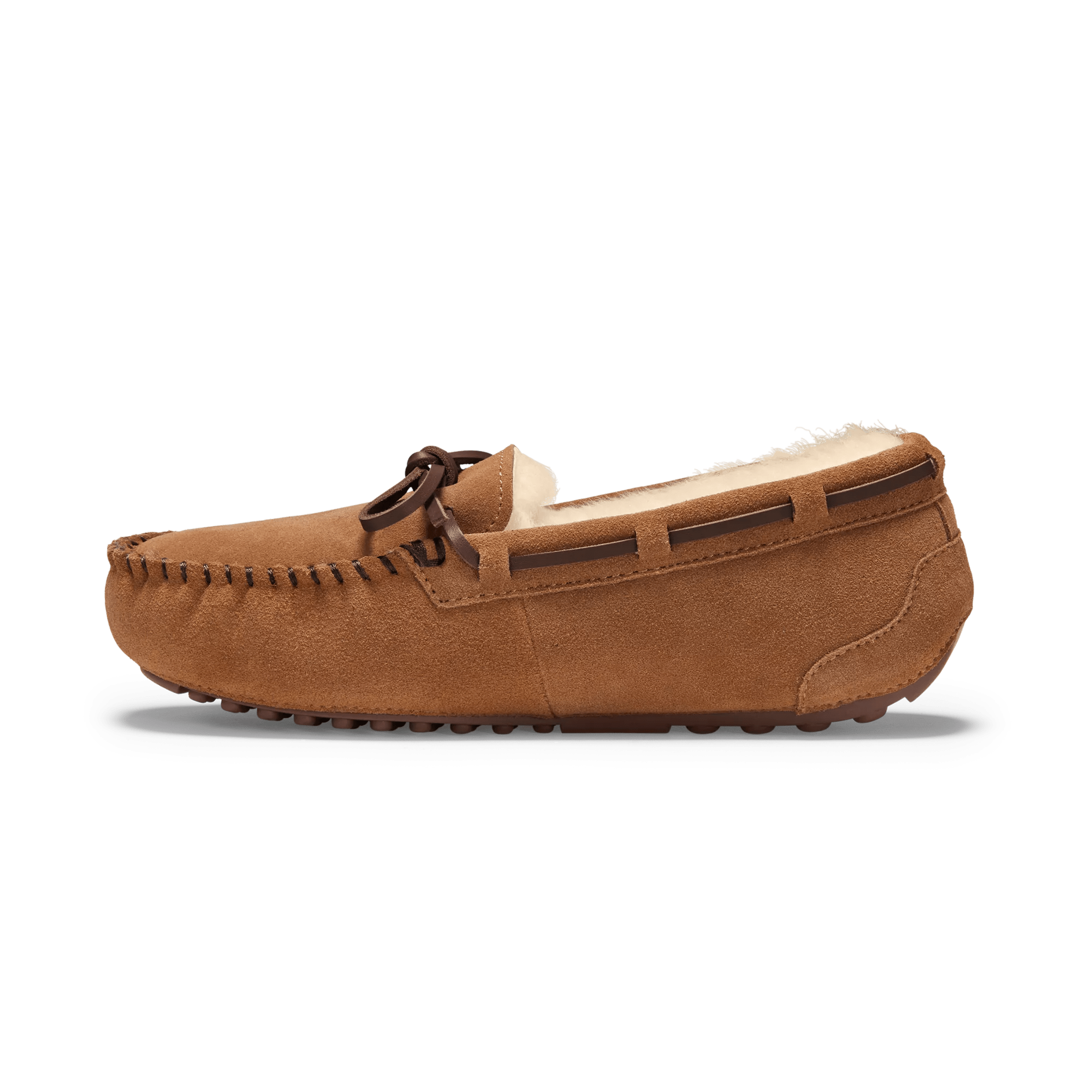 Firelight Shearling Moc Slippers