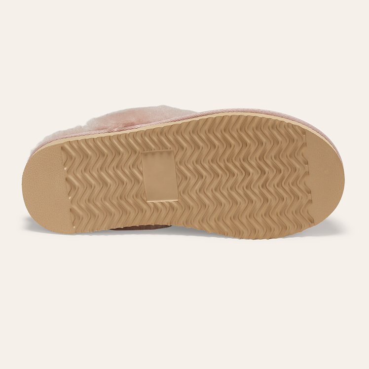 Women s Firelight Shearling Scuff Slipper Eddie Bauer