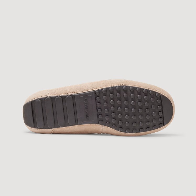 Women's Shearling Moccasin Slippers