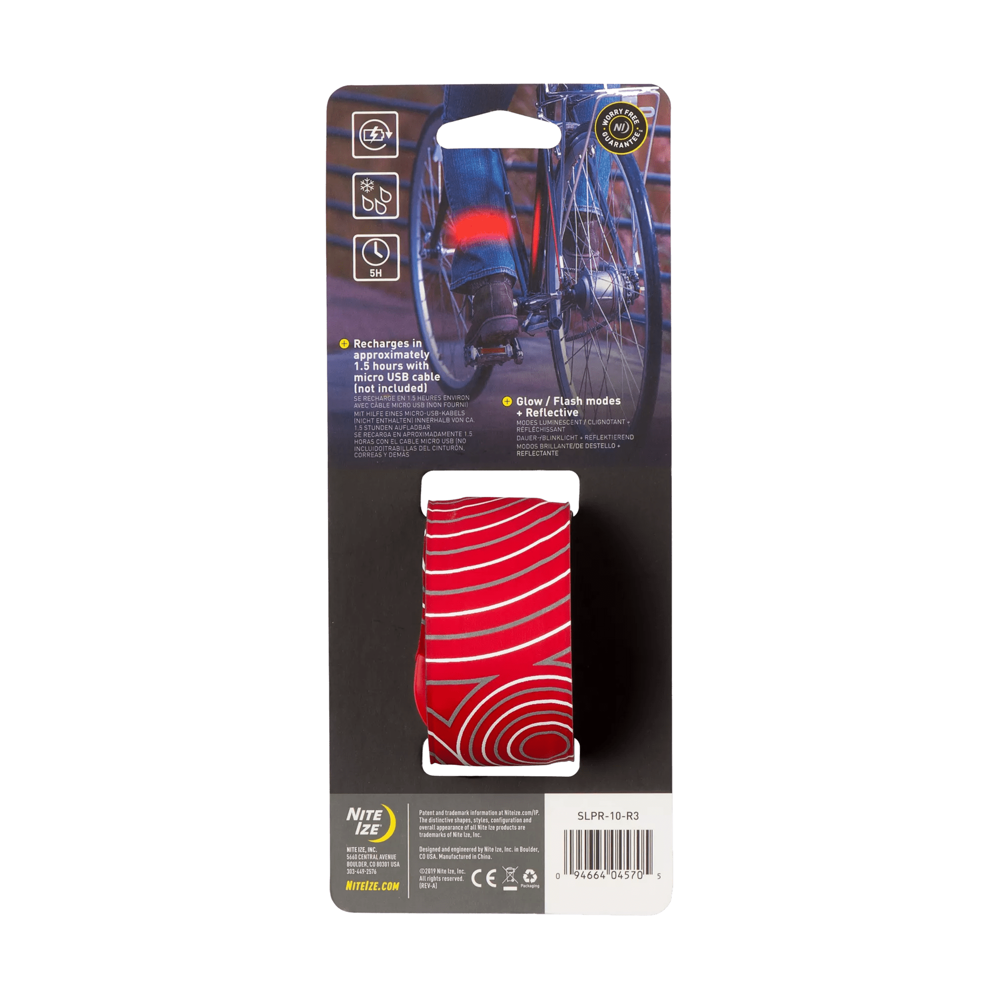 NiteIze® SlapLit™ Rechargeable LED Slap Wrap