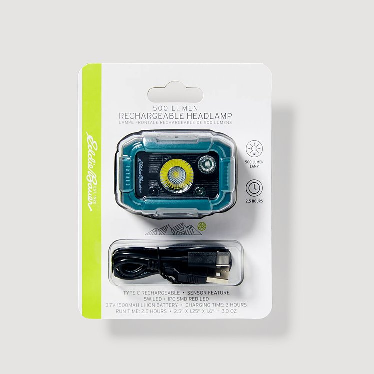 500 Lumen Rechargeable Headlamp