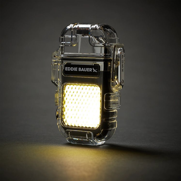 Rechargeable Dual Arc Lighter With Cob Light | Eddie Bauer Rechargeable Dual Arc Lighter With Cob Light | Eddie Bauer
